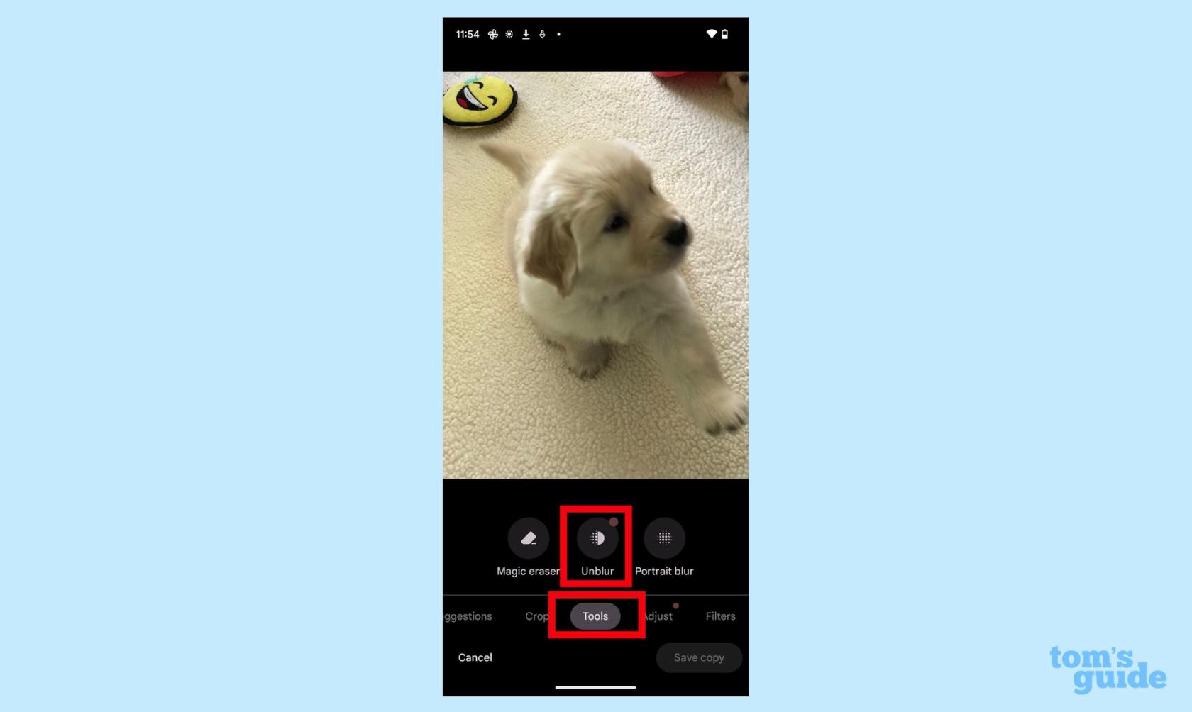 如何在 Google Pixel 7 上使用照片取消模糊