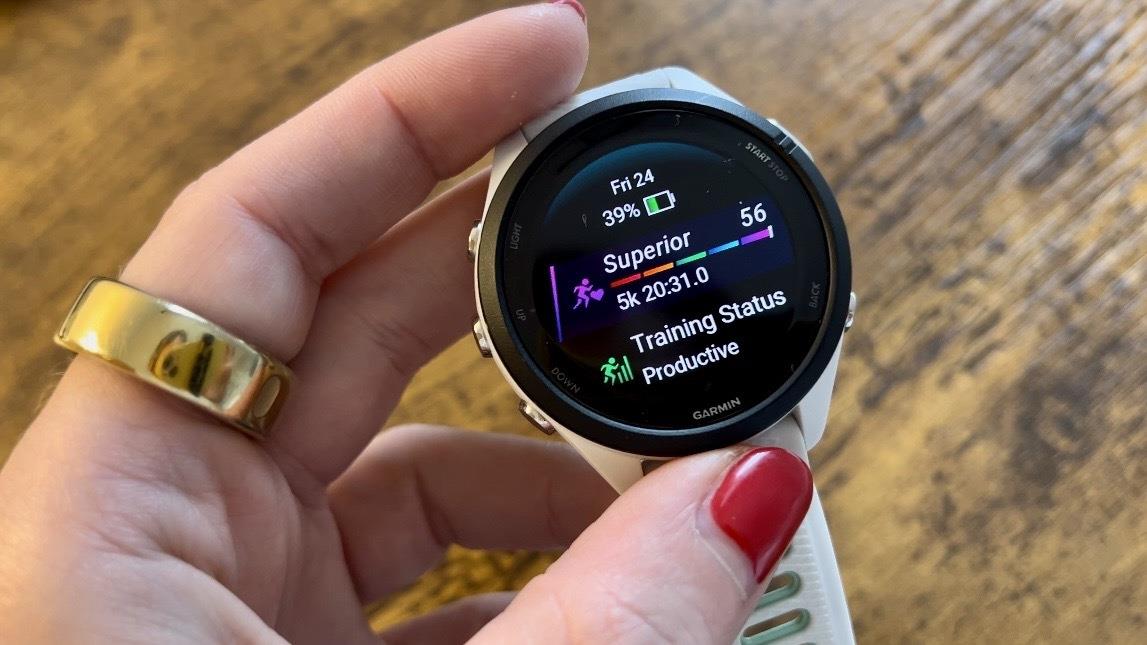 如何使用 Garmin 手錶上的訓練狀態功能