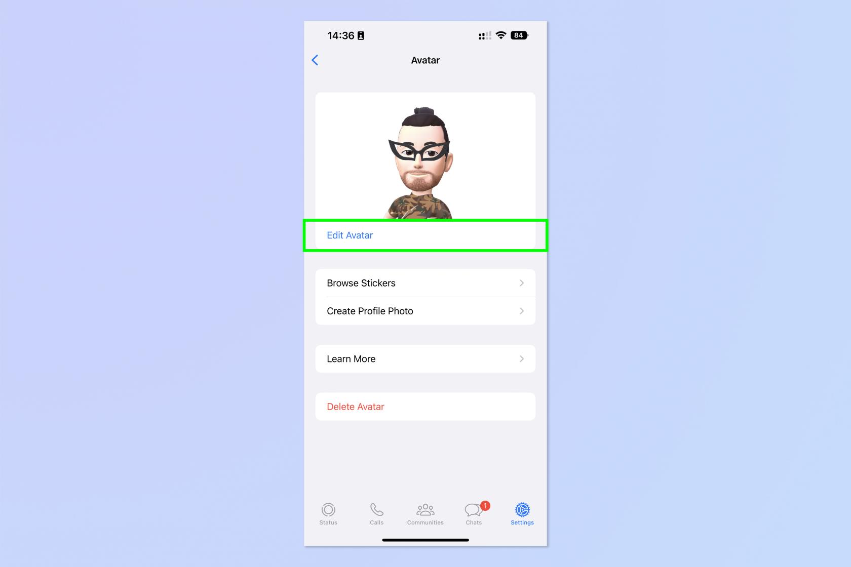 您現在可以創建 WhatsApp 頭像 - 操作方法如下