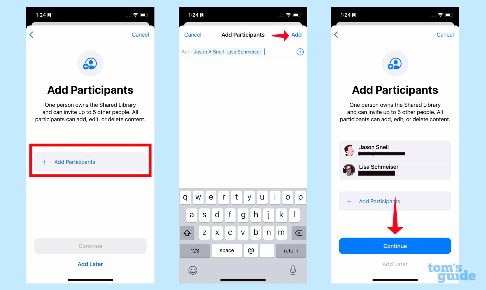 如何設置 iCloud 共享照片庫