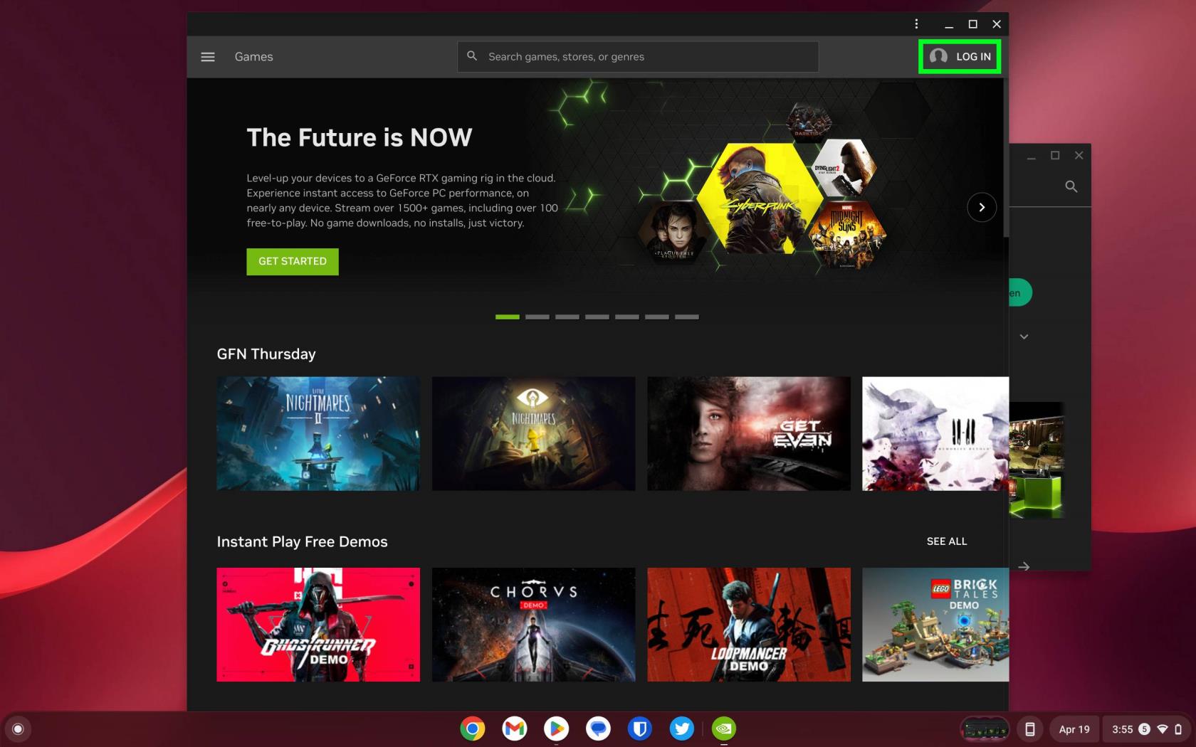 如何在 Chromebook 上使用 GeForce Now
