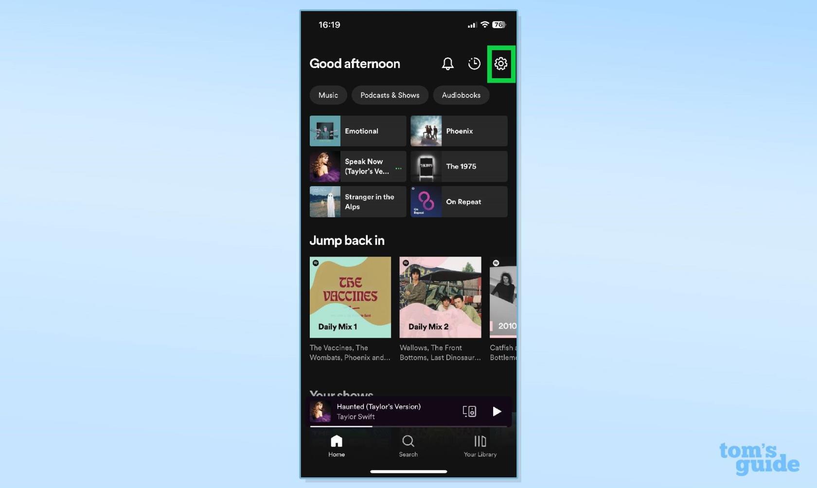關閉此 Spotify 設置以充分利用泰勒·斯威夫特的新專輯