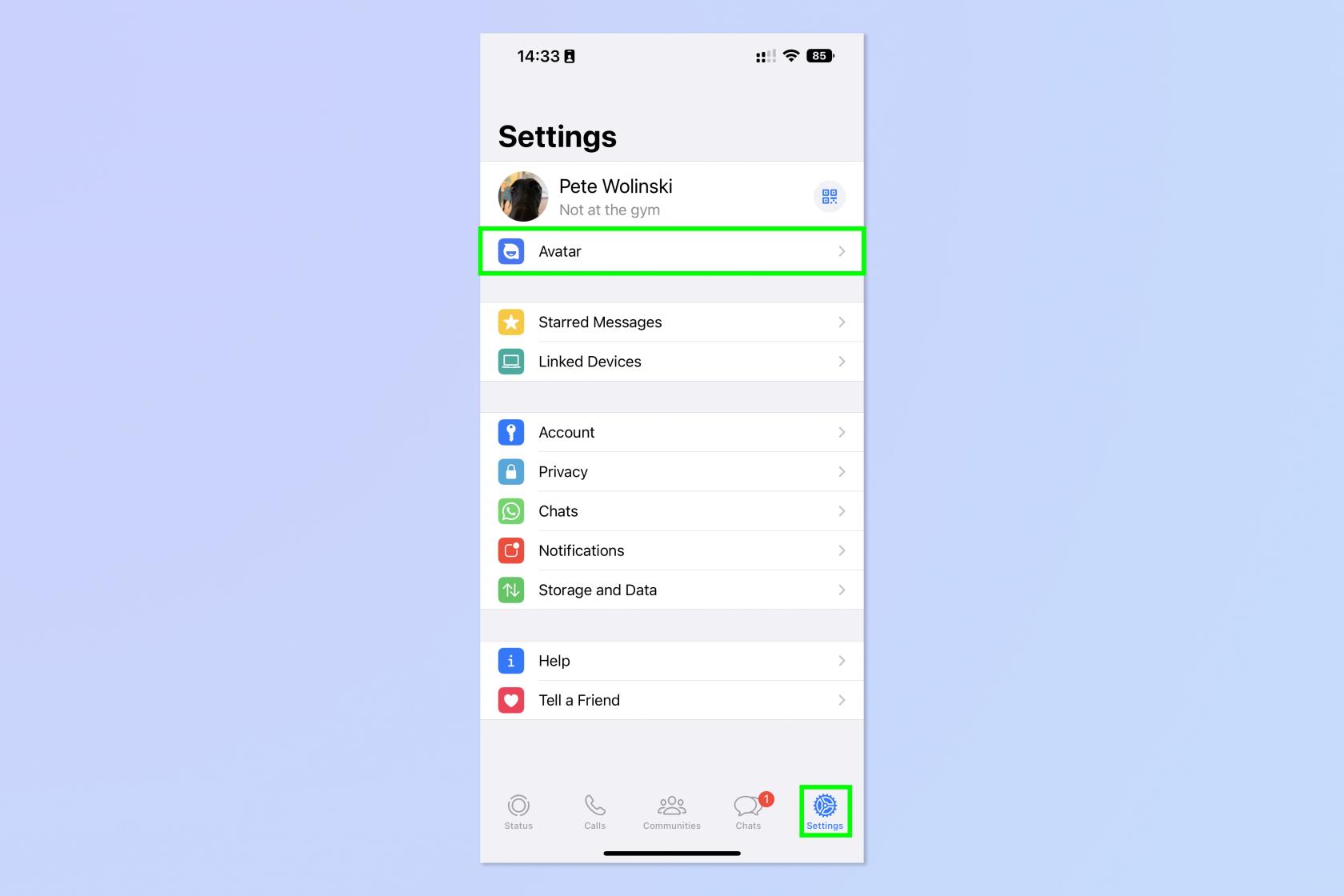 您現在可以創建 WhatsApp 頭像 - 操作方法如下