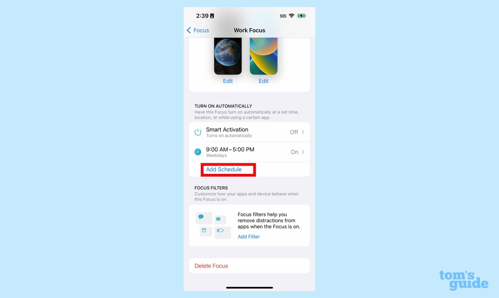 如何在 iOS 16 中的 iPhone 上設置專注模式