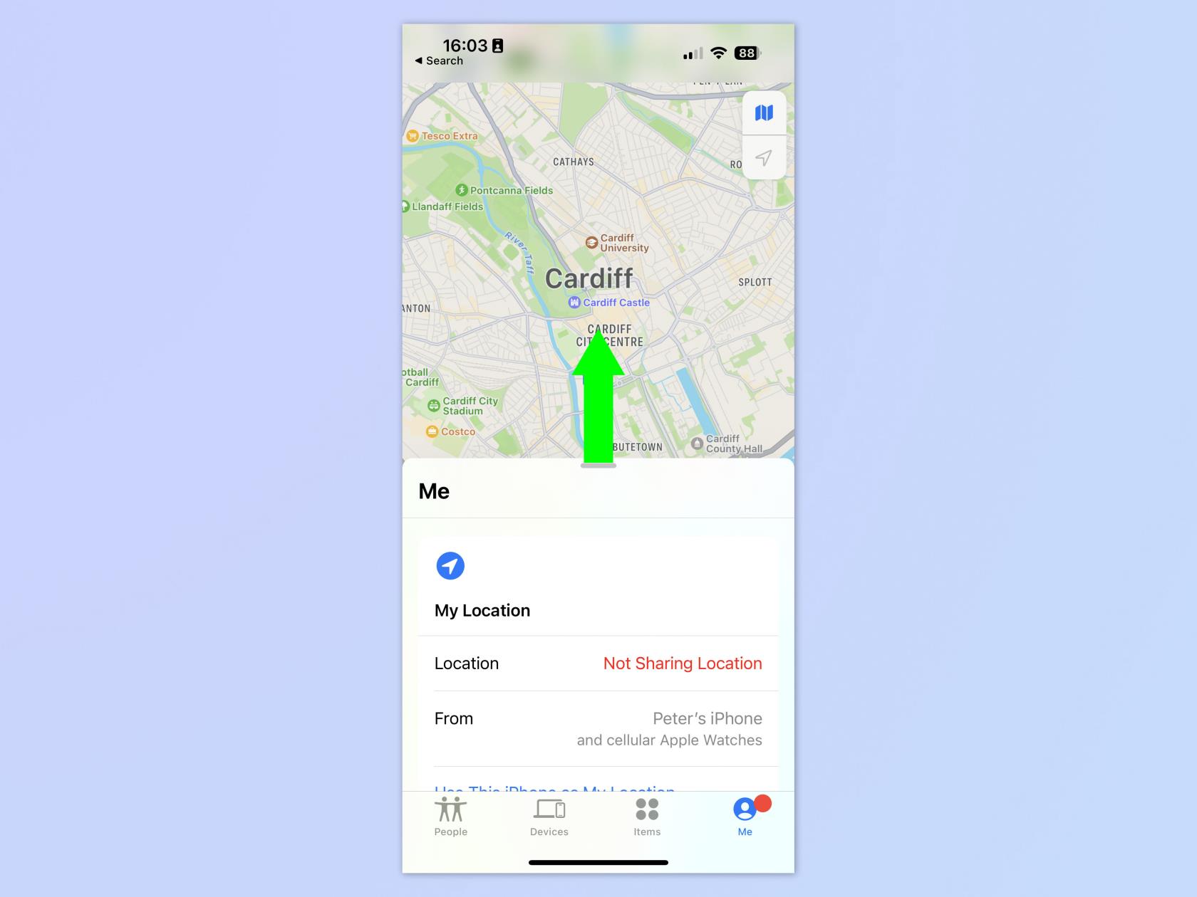 如何在 iPhone 上通過衛星分享您的位置