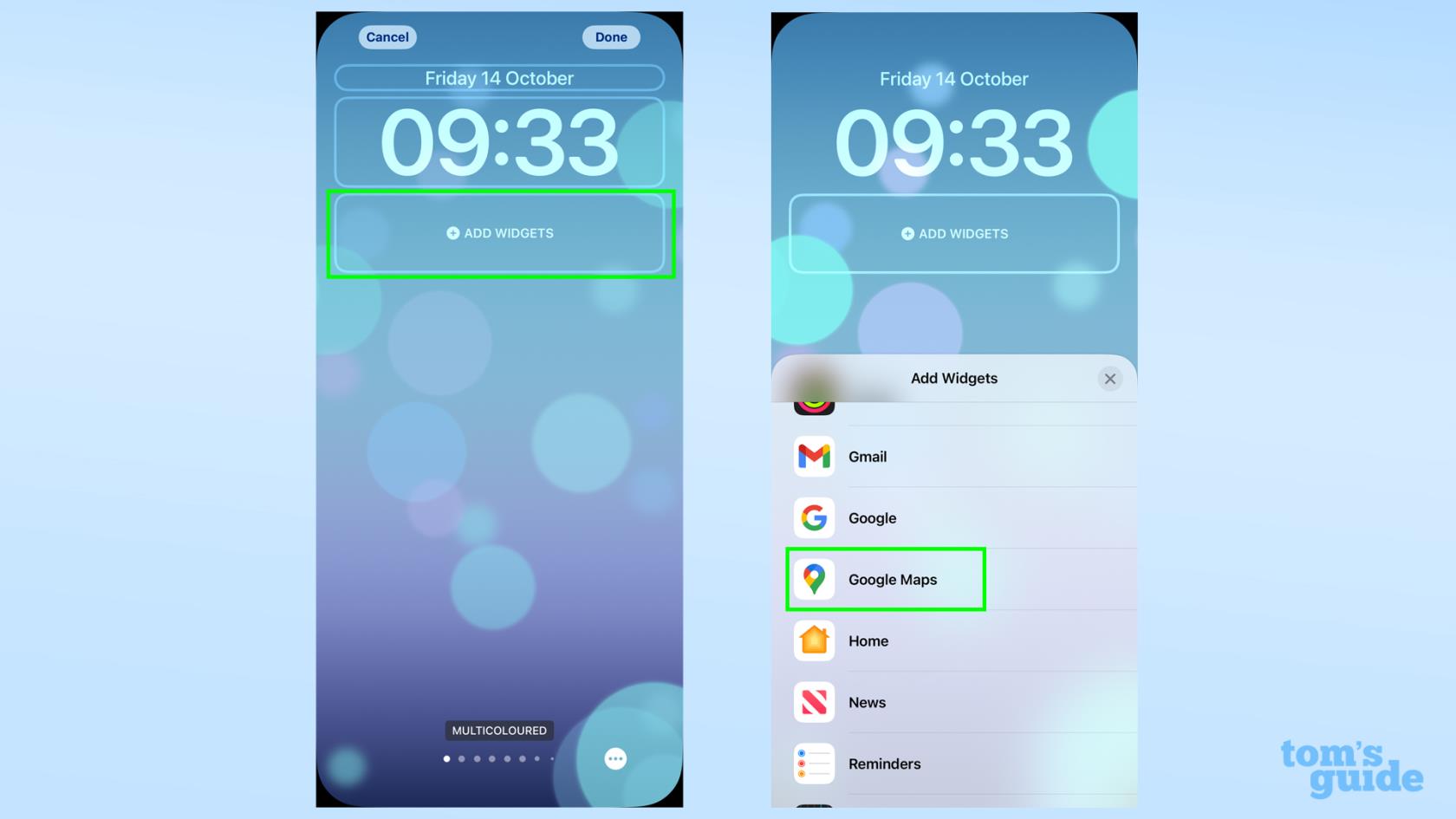 iOS 16 剛剛獲得了 Google 地圖鎖屏小部件 - 以下是添加它們的方法