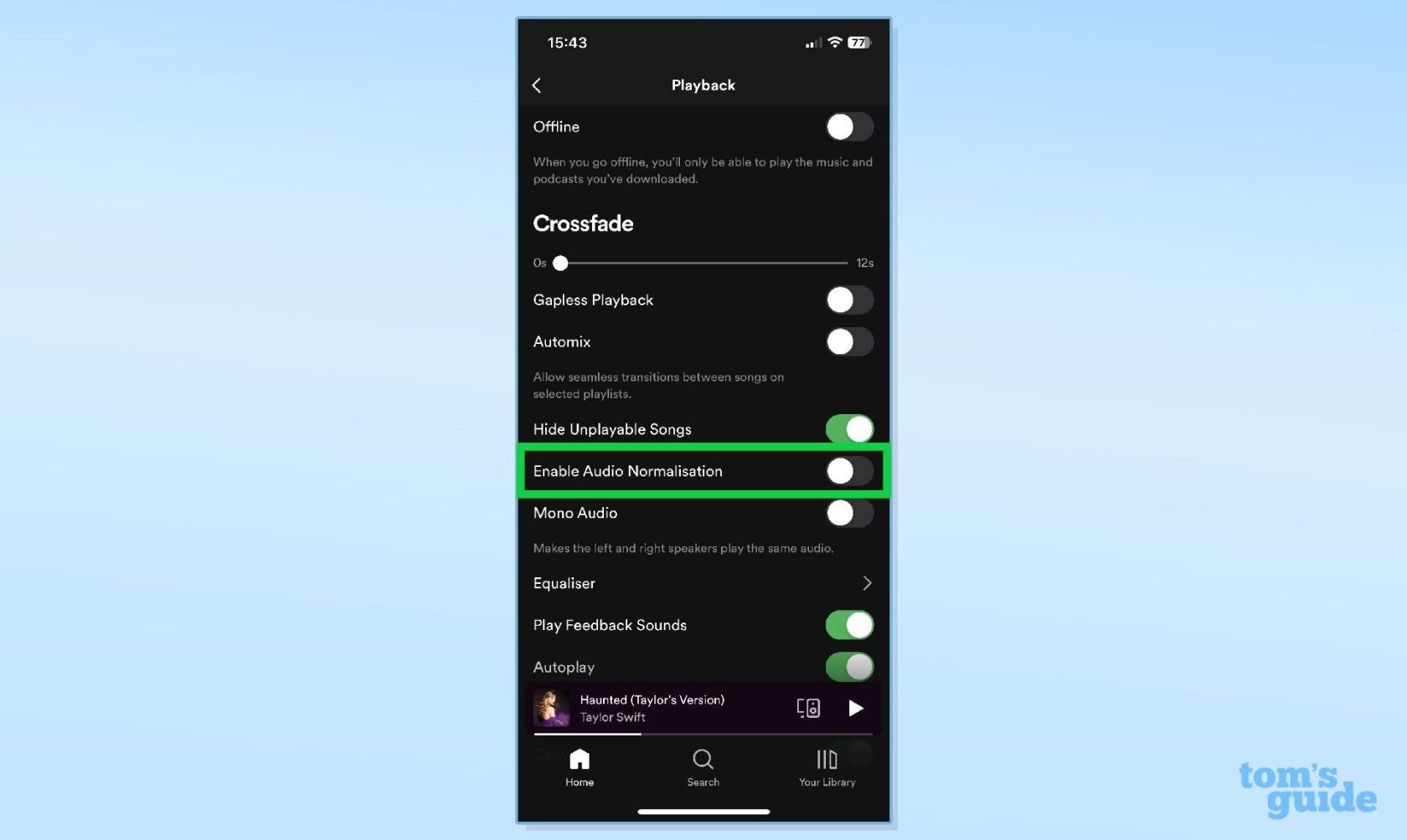 關閉此 Spotify 設置以充分利用泰勒·斯威夫特的新專輯