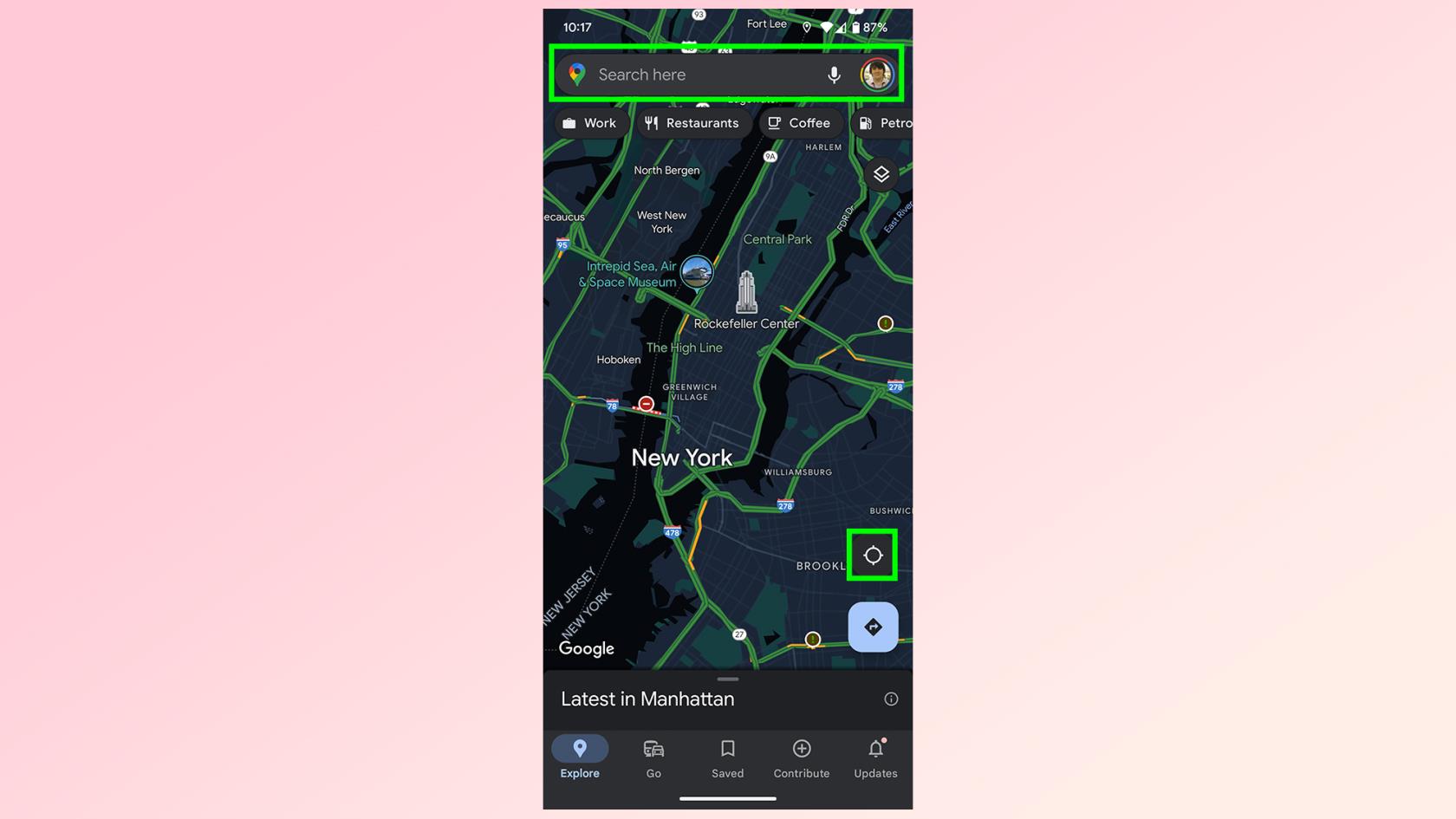如何在 Google 地圖上檢查空氣質量