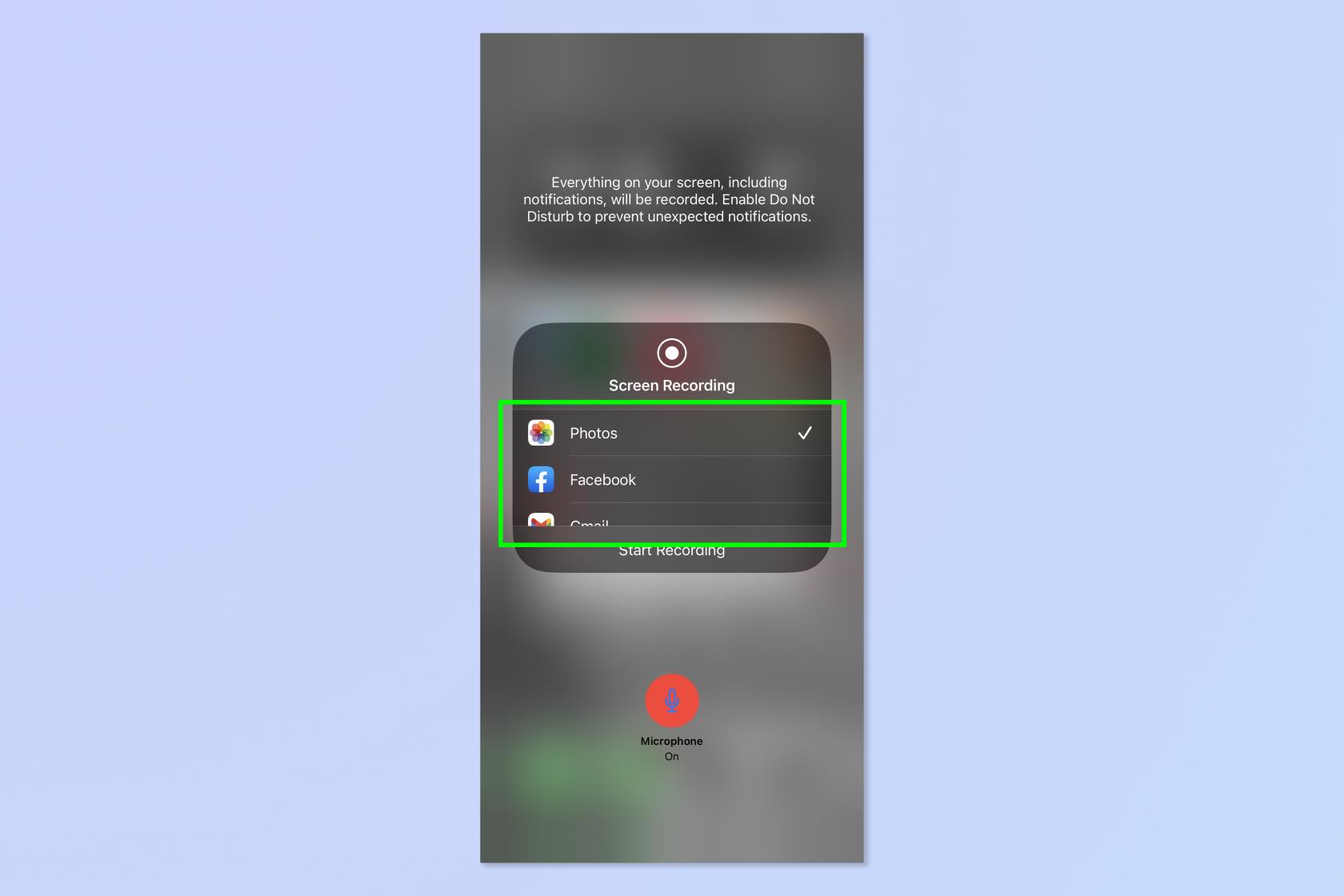 如何在 iPhone 上進行屏幕錄製