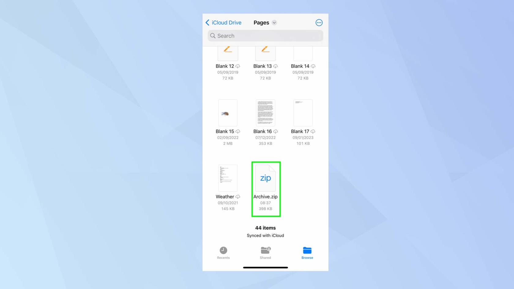 如何在 iPhone 上創建和打開 zip 文件