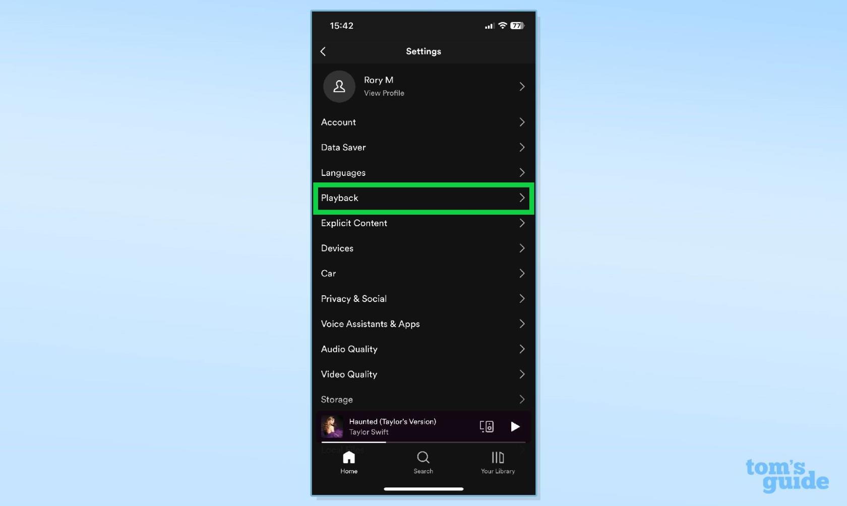 關閉此 Spotify 設置以充分利用泰勒·斯威夫特的新專輯