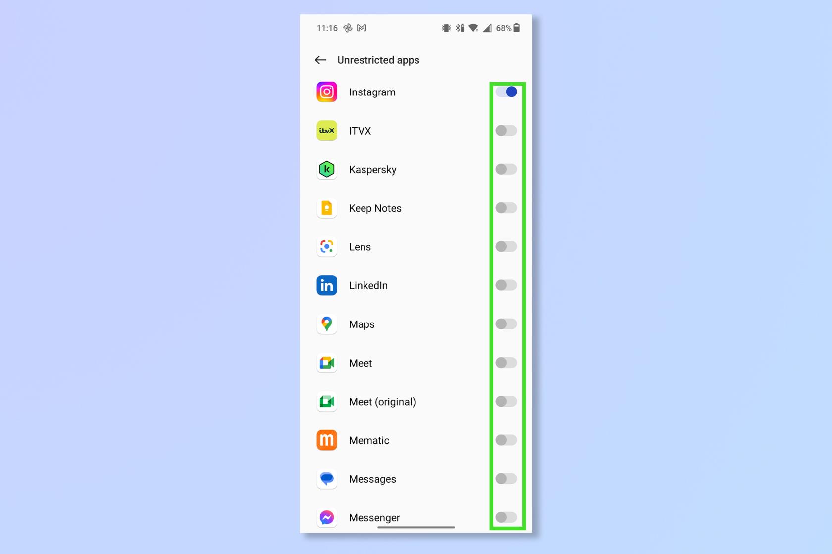激活此一項設置可延長 Android 手機的電池壽命