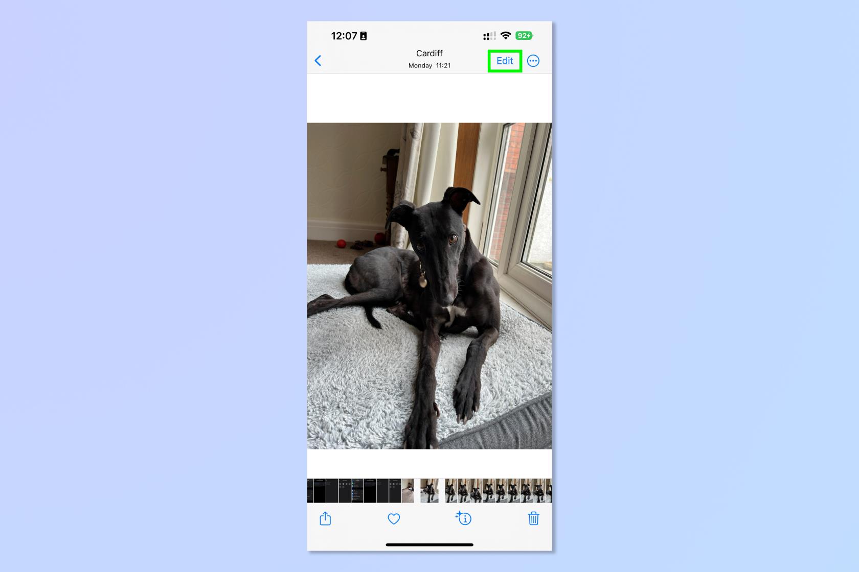 如何在 iOS 照片上複製和粘貼編輯內容