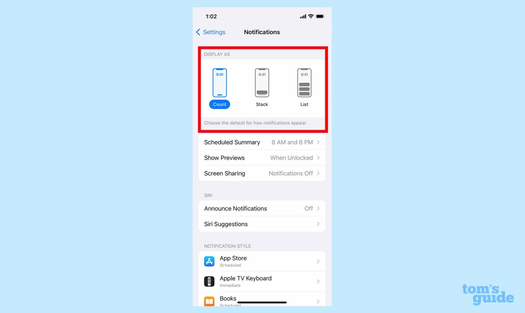 如何更改 iPhone 通知在 iOS 16 中的顯示方式