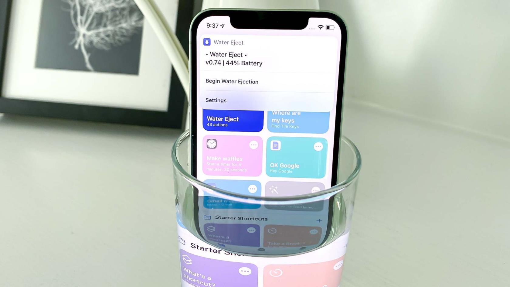 您可以使用這個方便的快捷方式命令 Siri 從 iPhone 中噴射水