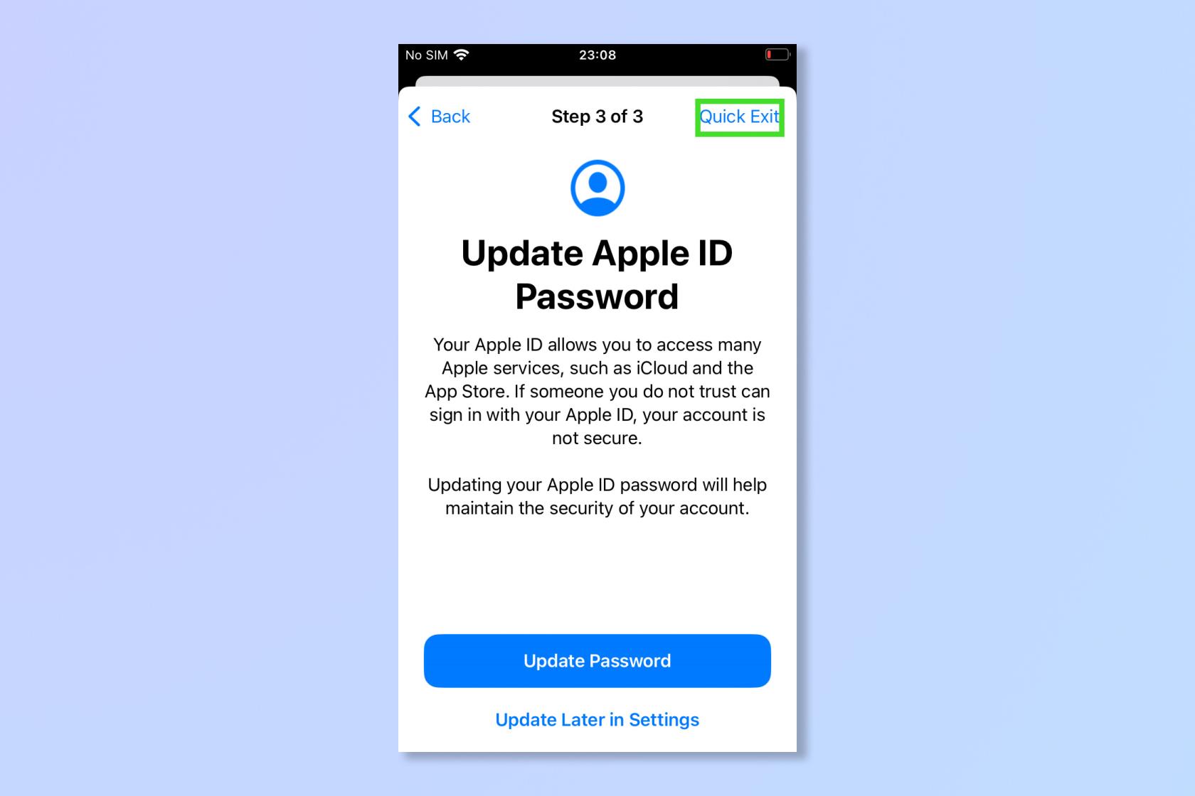 使用安全檢查立即清除 iPhone 上的有毒應用程序（和人員）