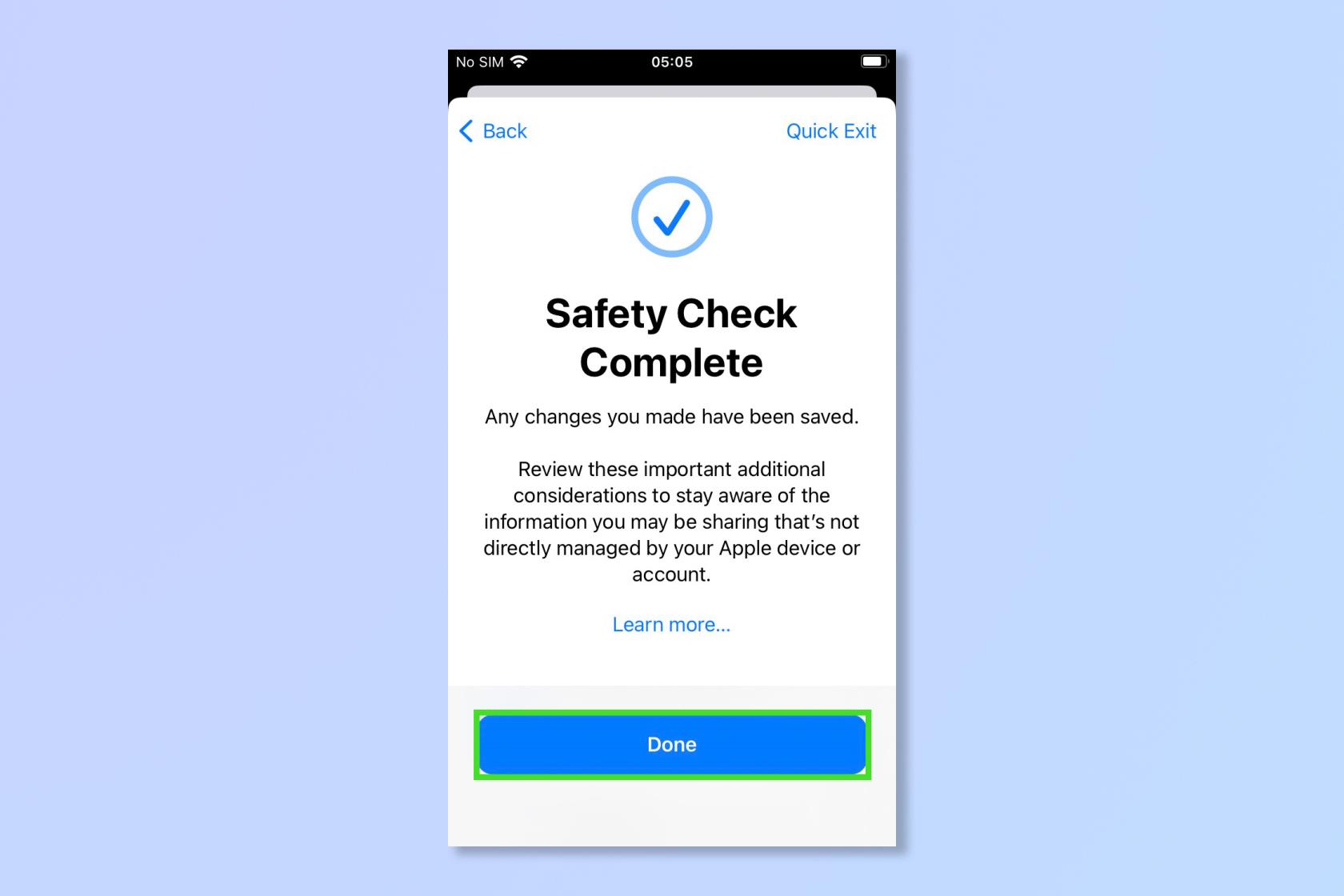 使用安全檢查立即清除 iPhone 上的有毒應用程序（和人員）