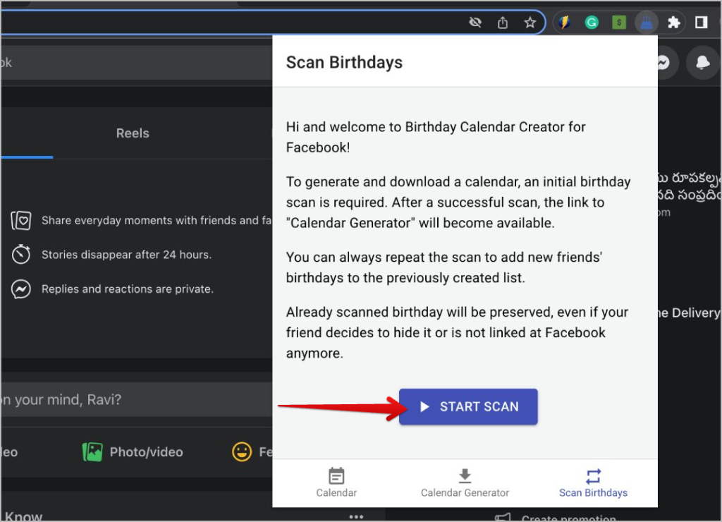 如何將 Facebook 生日匯入 Google 日曆