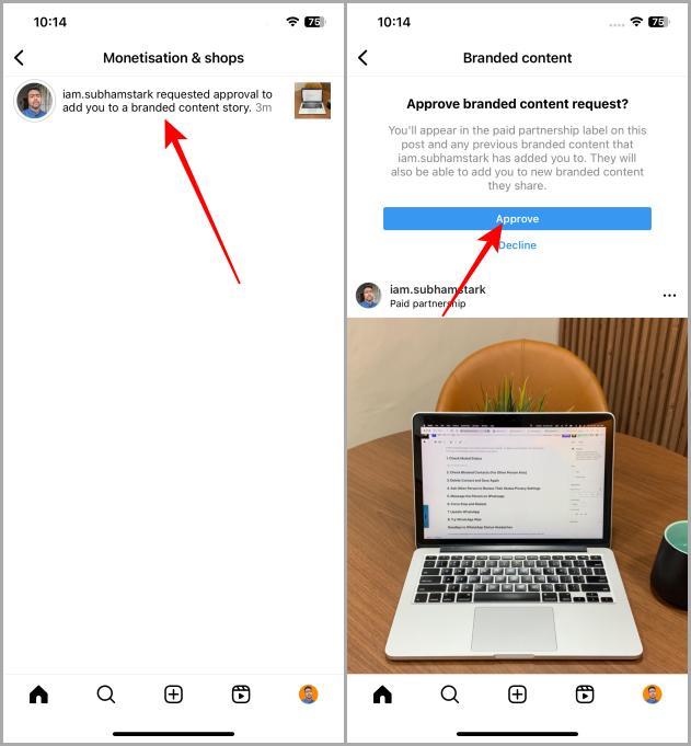 如何在 Instagram 貼文、捲軸和故事上添加付費合作夥伴標籤