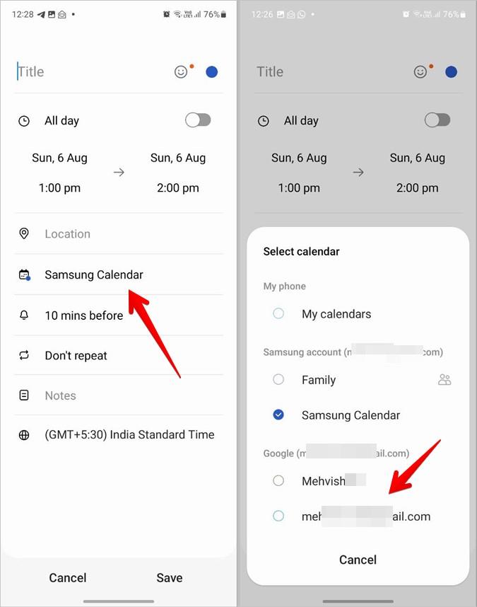 如何將三星日曆同步到 Google 日曆，反之亦然