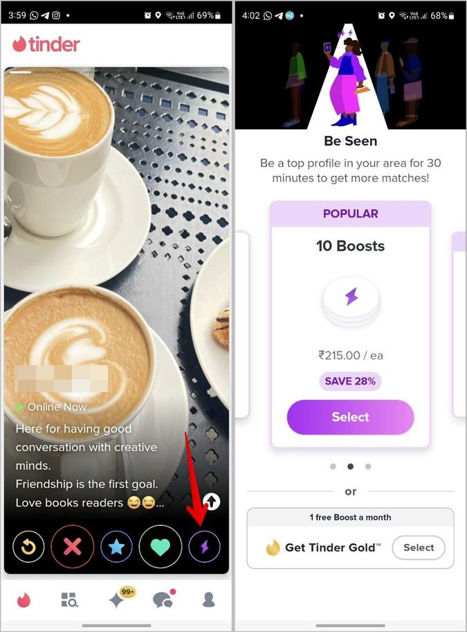 Tinder 上的圖標和符號有何意義