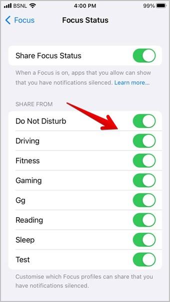 iOS 17 和 16 訊息中的通知靜音意味著什麼