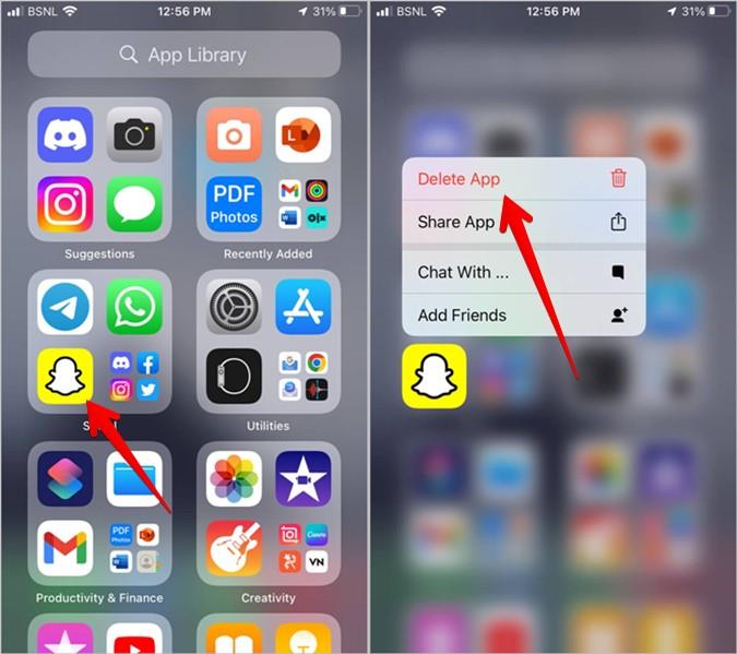 在 Android 或 iOS 上重新安裝應用程式時會發生什麼