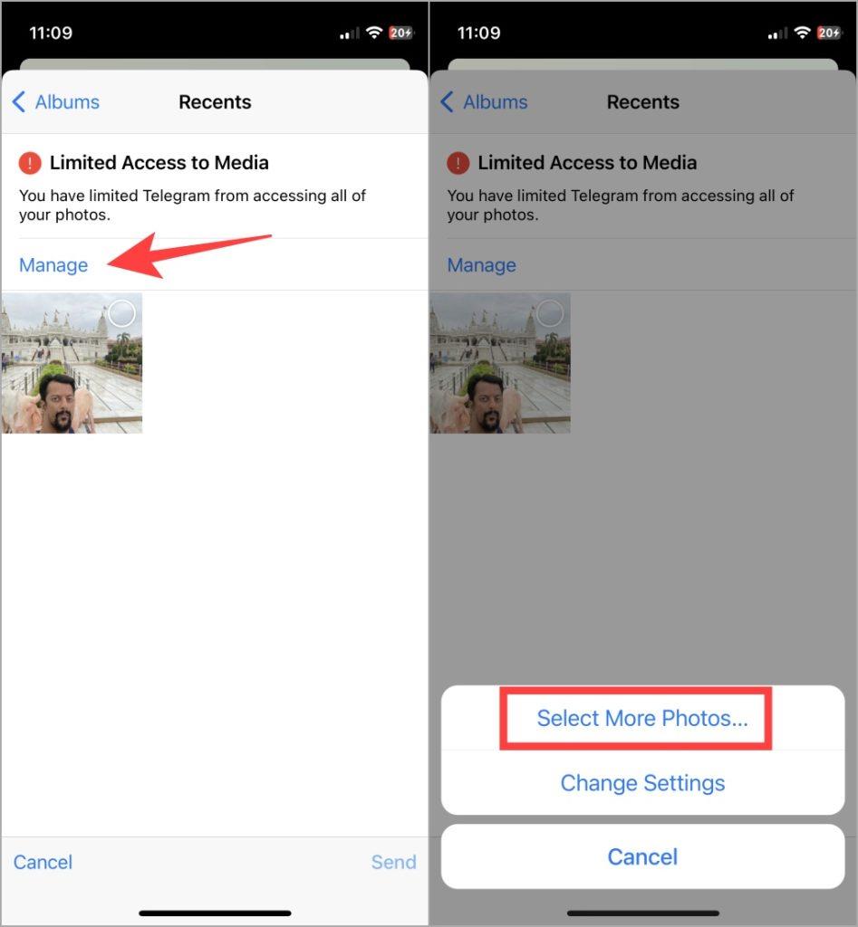如何在 Telegram 上發送高品質照片/視頻