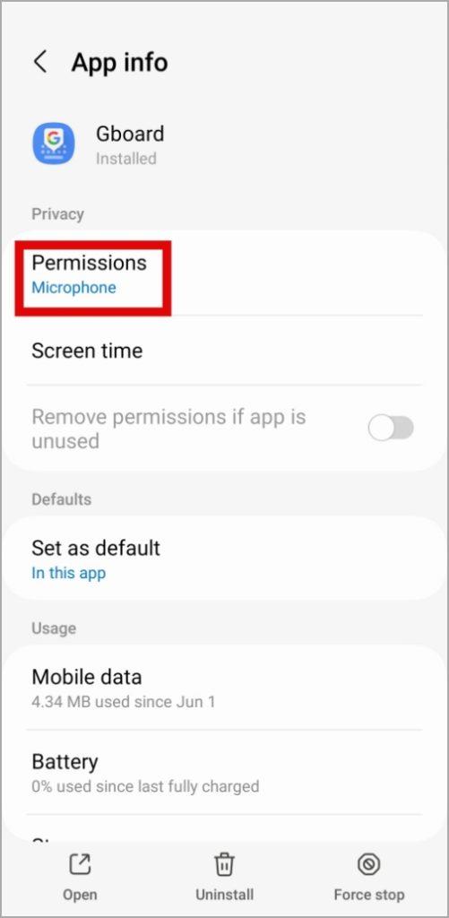5 修復 Android 上無權限啟用語音輸入錯誤