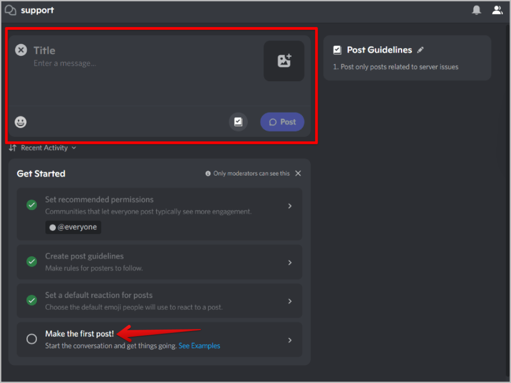 如何在 Discord 上建立、設定和使用論壇頻道
