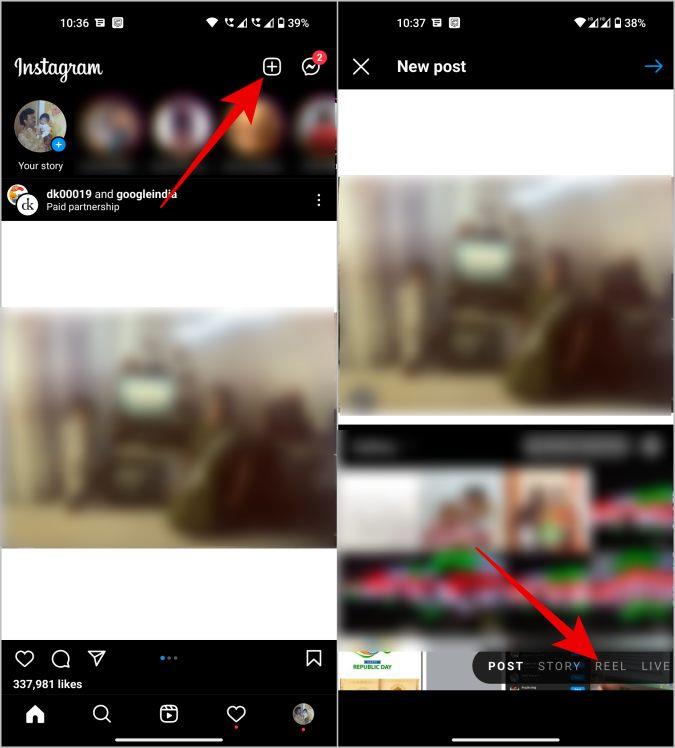 如何在 Facebook、頁面、群組和 Messenger 上分享 Instagram Reels