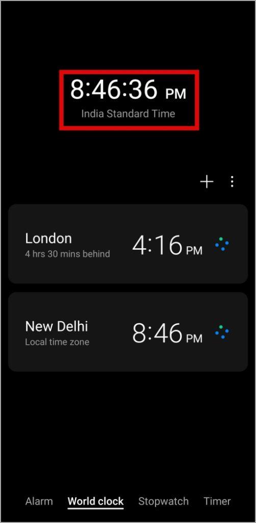 如何在 Android 和 iPhone 時鐘上顯示秒