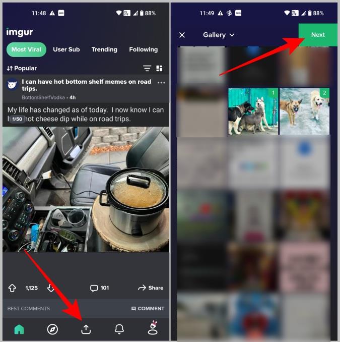 如何在電腦和手機上取得 Imgur 鏈接