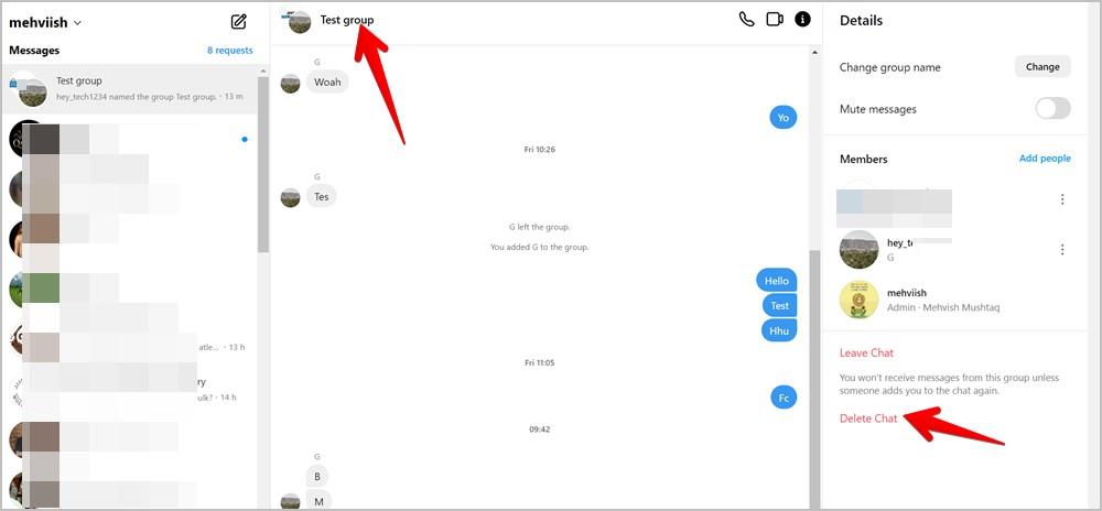 如何從 Instagram 群組聊天中離開、刪除或刪除某人