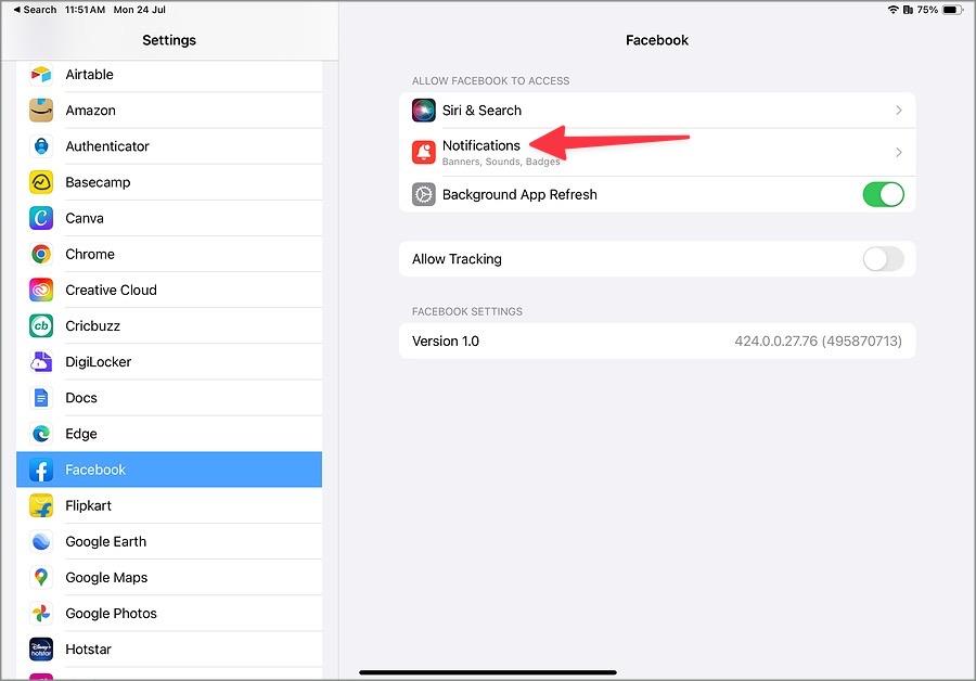 Facebook 在 iPad 上無法運行的 9 個修復