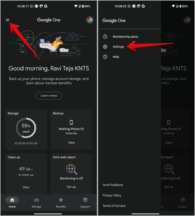 取消 Google One 訂閱後會發生什麼