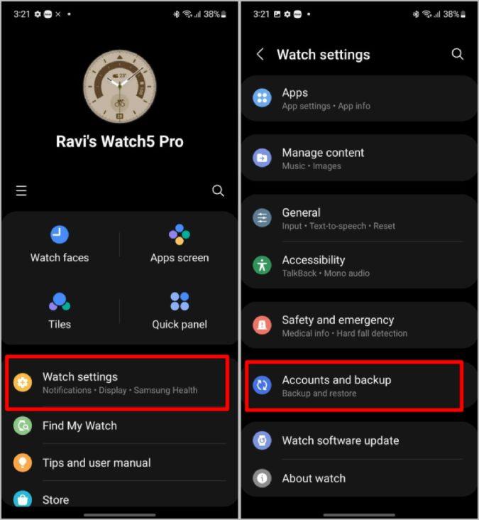 如何備份、重置和恢復 Samsung Galaxy Watch