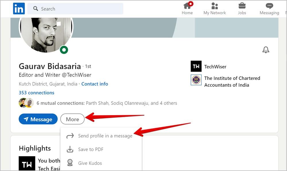 我的 LinkedIn 個人資料 URL 是什麼以及如何在行動裝置和 PC 上分享
