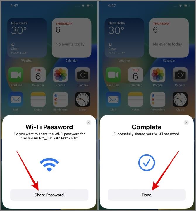 如何從 iPhone 分享 Wi-Fi 密碼
