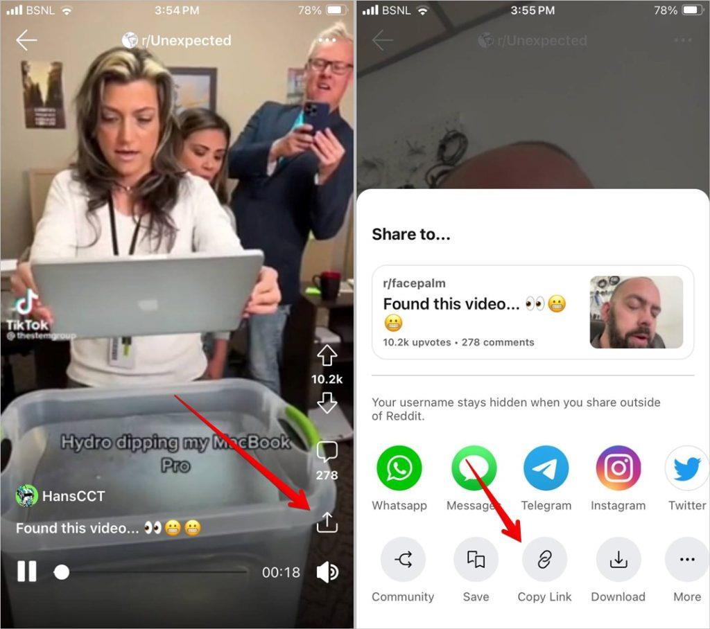 如何在 iPhone 上下載有聲 Reddit 視頻
