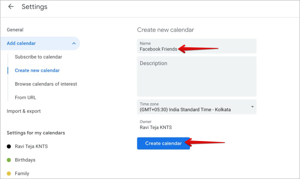 如何將 Facebook 生日匯入 Google 日曆