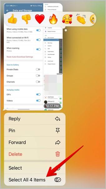 如何從 Telegram 下載多張照片或視頻