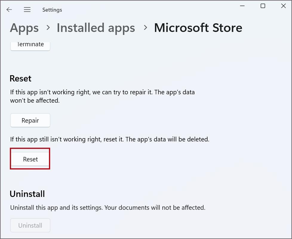 11 修復「您需要新應用程式才能開啟此 MS-Windows-Store」錯誤
