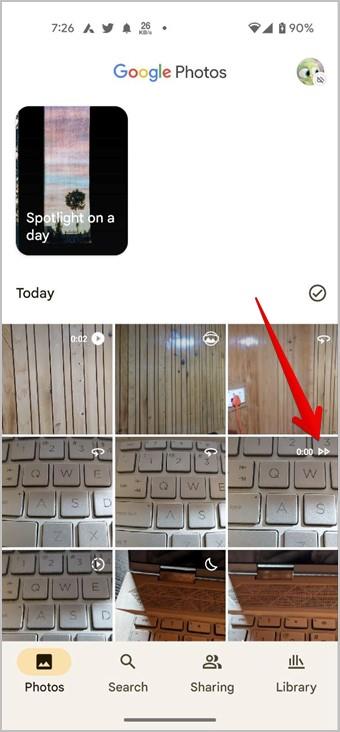 Google 照片上的各種符號和圖示有何意義