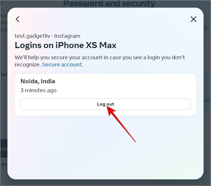 如何在所有裝置上登出 Instagram