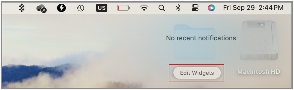 如何在 macOS Sonoma 上新增和自訂小工具