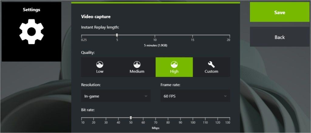 如何在 Windows 上使用 Nvidia Share (ShadowPlay) 錄製桌面
