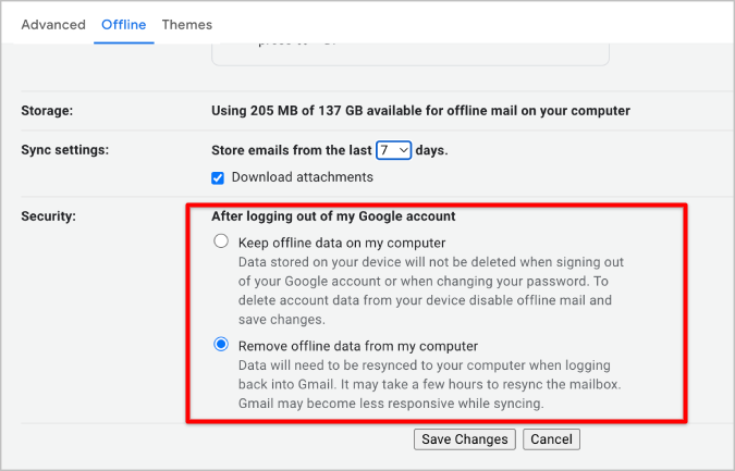 如何在桌面上離線使用 Gmail