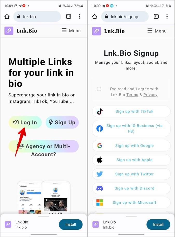 在 Instagram Bio 中添加多個連結的 2 種方法