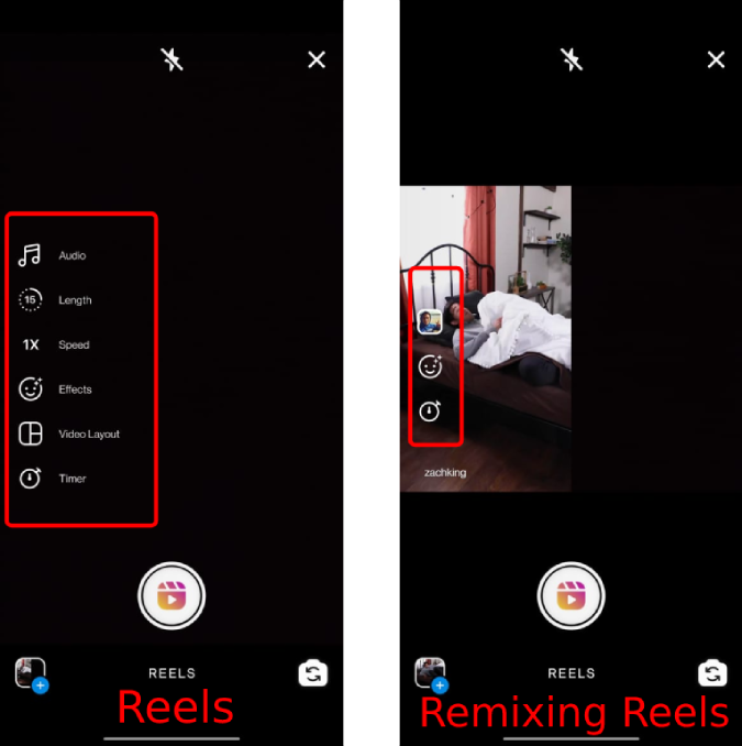 如何使用 Remix 在 Instagram Reels 上製作 TikTok 風格二重奏